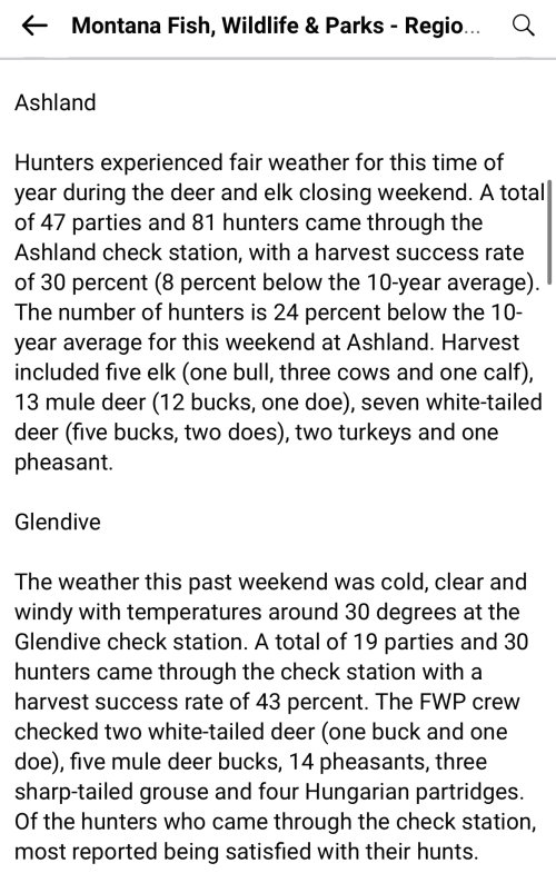 Montana Mule Deer Mismanagement | Page 89 | Hunt Talk