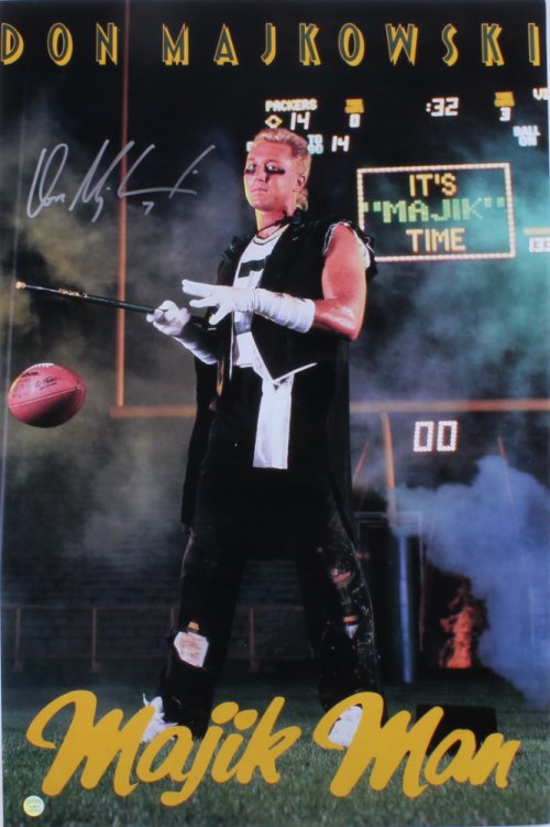 main_1541715630-Don-Majkowski-Signed-Packers-Majik-Man-20x30-Poster-Gridiron-Legends-COA-Prist...jpg