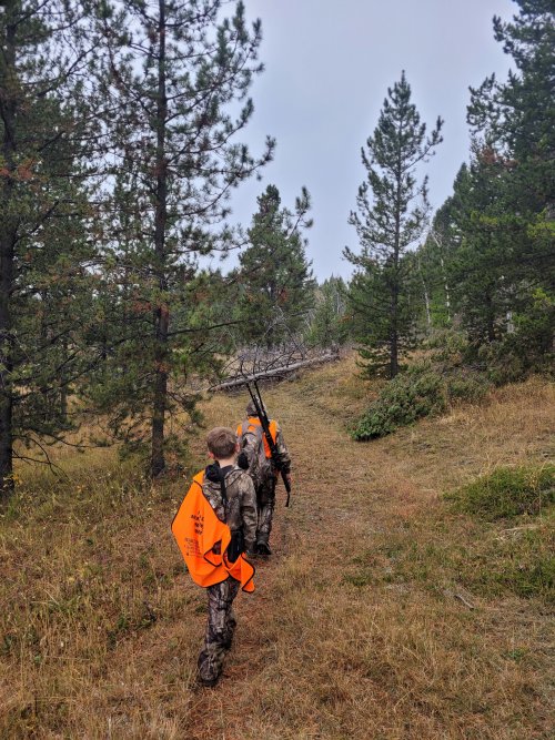 Opening Day rifle with the boys Elkhorns.jpg