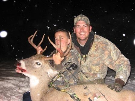 Montana Buck 7 yard shot with bow