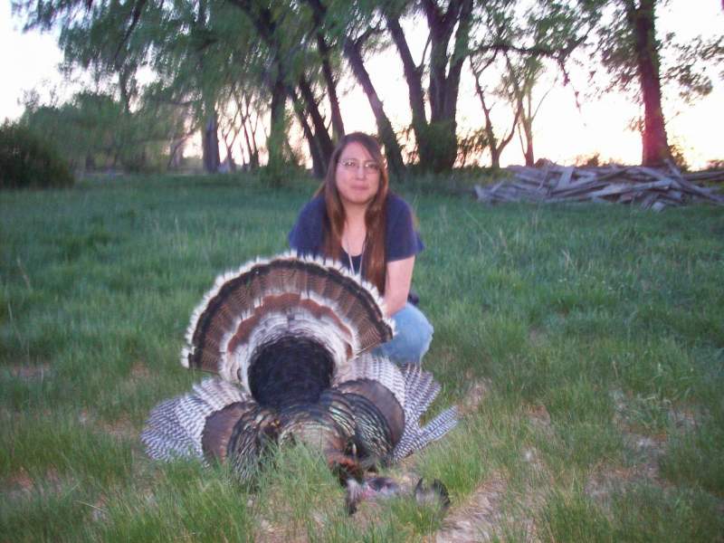 My First Turkey!  (Rez Turkey)