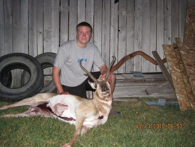 This is my first antelope buck.